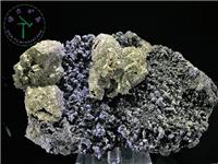 黃鐵礦呈磁黃鐵礦假象，秘魯