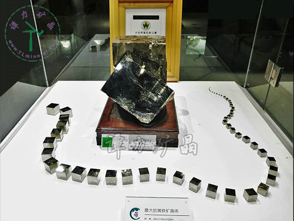 基尼斯之最-黃鐵礦，30x24x23cm-湖北